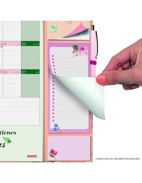 CALENDARIO 16 MESES SEPTIEMBRE 2024-DICIEMBRE 2025 PLUS-340X380 MES VISTA FRASES MOTIVACIONALES FINOCAM 540220225