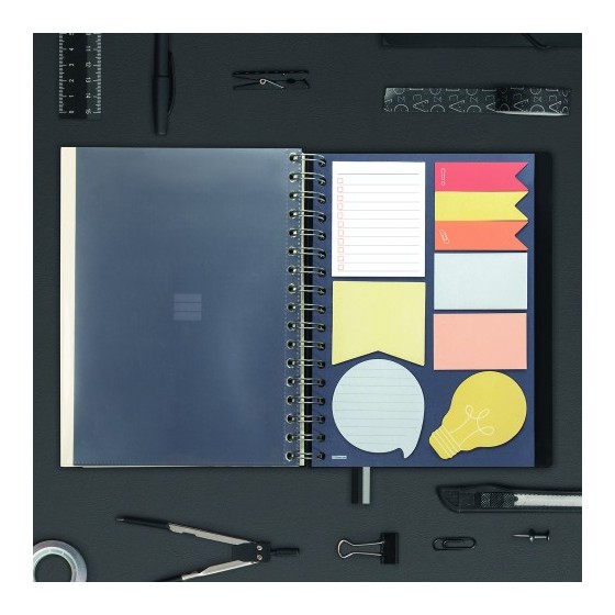 AGENDA 16 MESES SEPTIEMBRE 2024-DICIEMBRE 2025 4º 155X217 SEMANA VISTA VERTICAL TEMPUS NEGRO FINOCAM 626600125