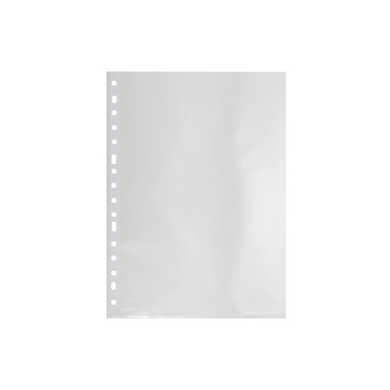 CAJA 100 FUNDAS MULTITALADROS FOLIO POLIPROPILENO EXTRA PIEL DE NARANJA 70 MICRAS GRAFOPLAS 5570000