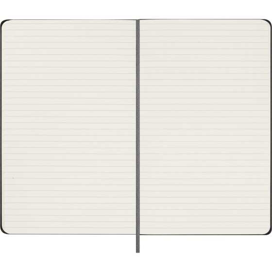 AGENDA 12 MESES 2025 SEMANAL SIN FECHA L (13 X 21 CM) NEGRA TAPA DURA MOLESKINE DHUNDB12WN301