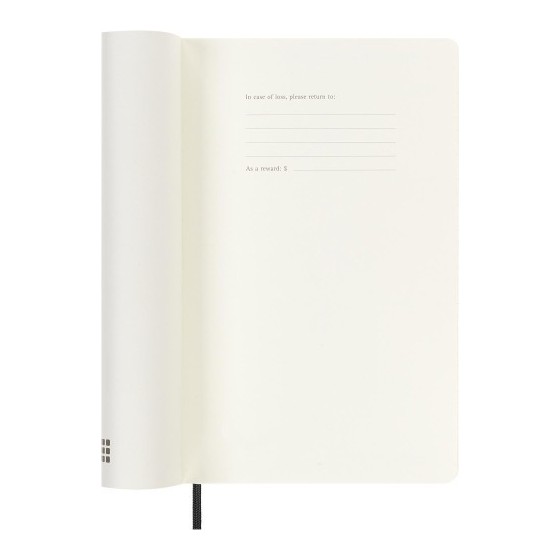 AGENDA 18 MESES 2024-2025 DIARIA L (13 X 21 CM) NEGRA TAPA BLANDA MOLESKINE DSB18DC3Y25