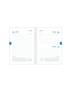 AGENDA ESCOLAR 2024-2025 TAMAÑO A6 TAPA CARTON FORRADO  DÍA PÁGINA TANGRAM BASIC NEGRO DOHE 51751 2