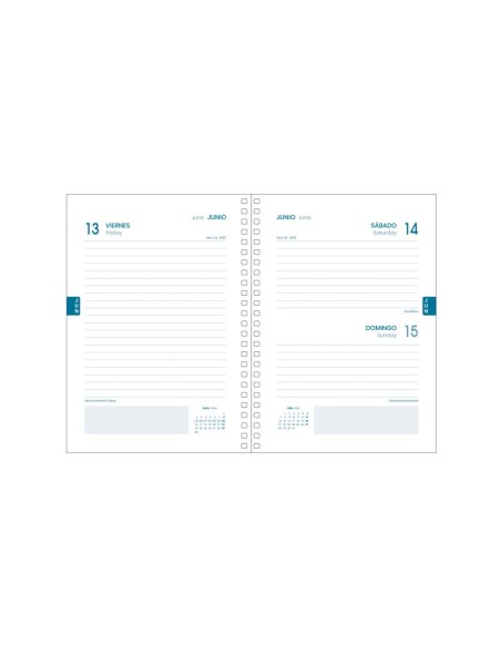 AGENDA ESCOLAR 2024-2025 TAMAÑO A6 TAPA CARTON FORRADO  DÍA PÁGINA TANGRAM BASIC NEGRO DOHE 51751
