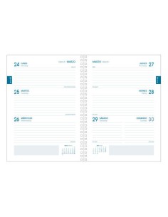 AGENDA ESCOLAR 2024-2025 TAMAÑO A5 TAPA CARTON FORRADO  SEMANA VISTA TANGRAM BASIC VERDE DOHE 51746 2
