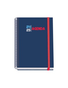 AGENDA ESCOLAR 2024-2025 TAMAÑO A5 TAPA CARTON FORRADO  SEMANA VISTA SELECT PRIME DOHE 51770