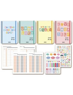 AGENDA ESCOLAR 2024-2025 FOIL 4º DIA/PAGINA TAPA CARTON INGRAF 332237