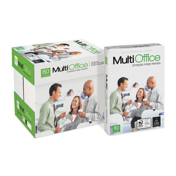 PAQUETE 500H PAPEL FIT STANDARD 80GR A3 MULTIOFFICE CIE 161 MLT0800347 (x5 unidades)