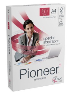 PAQUETE 500H PAPEL SPECIAL PREMIUM 80GR A4 PIONEER CIE 169 PNR0800193 (x5 unidades)