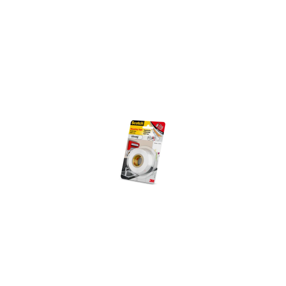 ROLLO CINTA DE MONTAJE DOBLE CARA PARA INTERIORES 19MM X 1,5M HASTA 7KG FIX 4496G-1915-P SCOTH 7100263303