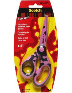 BLISTER TIJERAS DECO 16,5CM COLORES SURTIDOS VERDE/AZUL/ROSA 1561DS-M SCOTH 7000034004 2