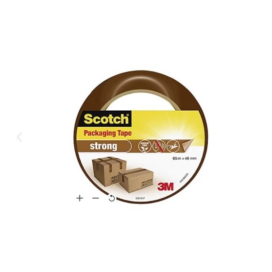 ROLLO CINTA DE EMBALAJE USO GENERAL MARRÓN 48MM X 66M 4501B6648 SCOTH 7100303339
