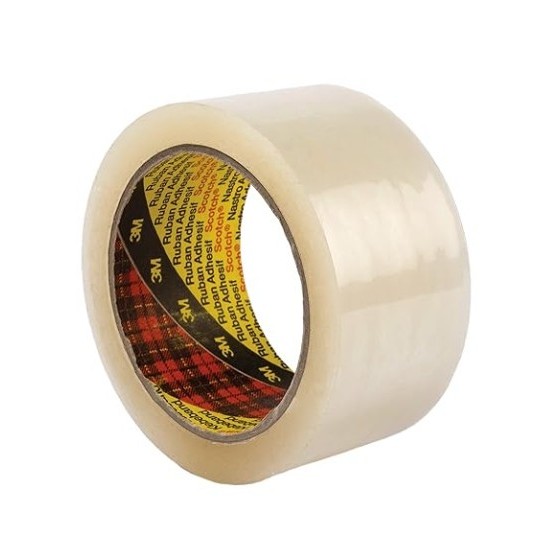 ROLLO CINTA DE EMBALAJE BAJO RUIDO 309 TRANSPARENTE 50MM X 66 M 309T5066 SCOTH 7000095501 (x6 unidades)
