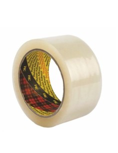 ROLLO CINTA DE EMBALAJE BAJO RUIDO 309 MARRÓN 50MM X 66M S5066F6 SCOTH 7000095477 (x6 unidades)