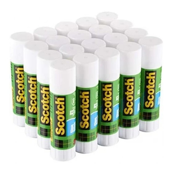 EXPOSITOR 20 BARRAS ADHESIVO PERMANENTE 21G 6221DN SCOTH 7100115346