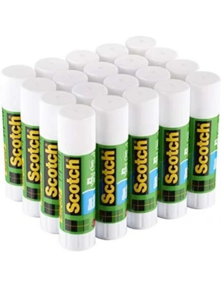 EXPOSITOR 20 BARRAS ADHESIVO PERMANENTE 21G 6221DN SCOTH 7100115346