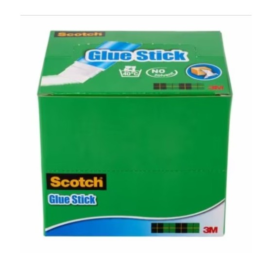 EXPOSITOR 30 BARRAS ADHESIVO PERMANENTE 8G 6208D30 SCOTH 7100116519