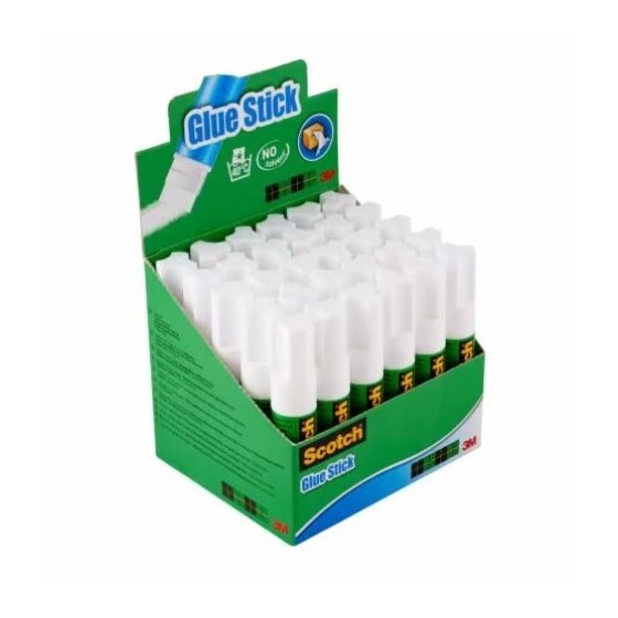 EXPOSITOR 30 BARRAS ADHESIVO PERMANENTE 8G 6208D30 SCOTH 7100116519