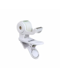 DISPENSADOR PORTARROLLOS CLIP&TWIST C19 BLANCO CON ROLLO CINTA INVISIBLE 19MM X 8,89M MAGIC C19-CLIP-WH-EMEA SCOTH 7012754545