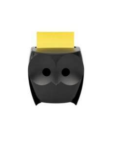 PACK DISPENSADOR Z-NOTES BÚHO NEGRO + 2 BLOCS 45 HOJAS 76X76MM POST-IT SUPER STICKY Z-NOTES OWL-330 SCOTH 7100322315