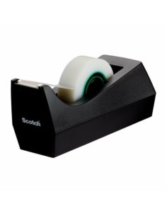 PACK DISPENSADOR PORTARROLLOSC38 PLASTICO RECICLADO + 14 ROLLOS CINTA INVISIBLE 19MM X 33M MAGICADHESIVO BASE VEGETAL 9-1933R14C38 SCOTH 7100046486