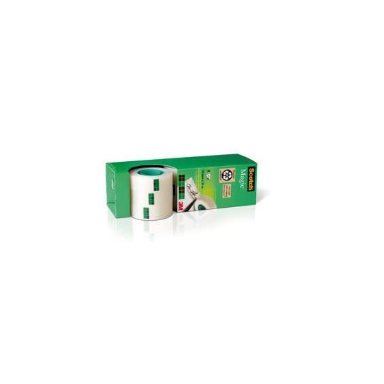 PACK 7+1 ROLLOS CINTA INVISIBLE 19MM X 33M MAGIC810PCK8 SCOTH 7100026960