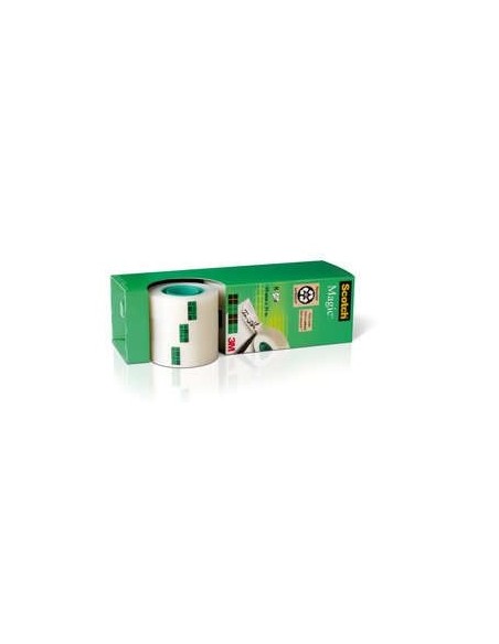 PACK 7+1 ROLLOS CINTA INVISIBLE 19MM X 33M MAGIC810PCK8 SCOTH 7100026960