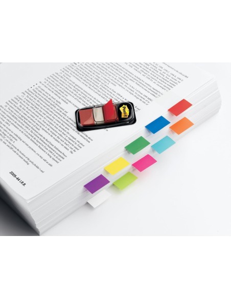 PACK 2 DISPENSADORES X 50 MARCADORES INDEX 25,4X43,2MM COLORES ROJO/AMARILLO 680-RY2 POST-IT 7000052571