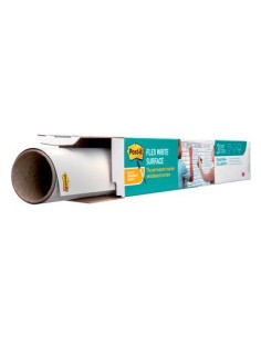 SUPERFICIE ADHESIVA DE BORRADO EN SECO 0,609X0,914M SUPER STICKY FLEX WRITE ROLLO FWS3X2 POST-IT 7100197625