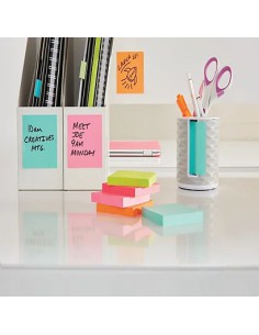 PACK 6 BLOCS 450 HOJAS NOTAS ADHESIVAS 76X76MM COLORES SURTIDOS 2028-OCPPX6 POST-IT 7100321804