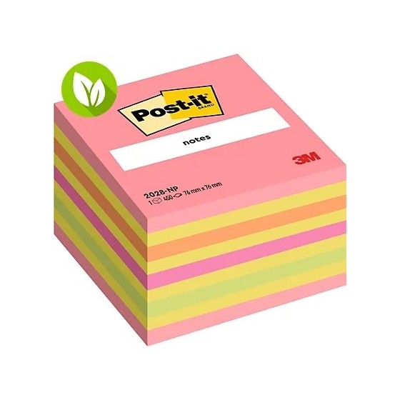PACK 6 BLOCS 450 HOJAS NOTAS ADHESIVAS 76X76MM COLORES SURTIDOS 2028-OCPPX6 POST-IT 7100321804