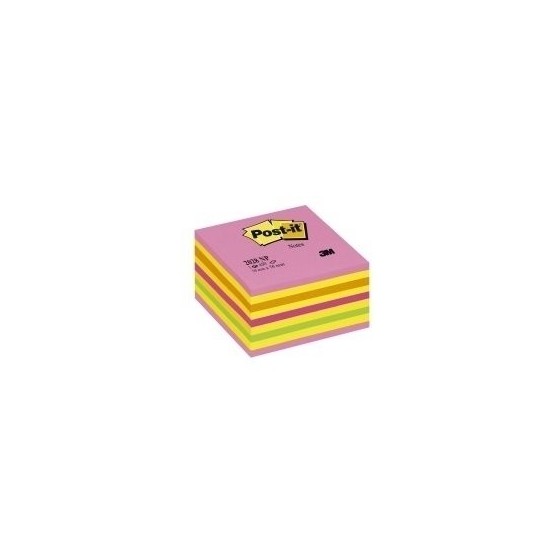 CUBO 450 HOJAS NOTAS ADHESIVAS 76X76MM COLORES SURTIDOS AZULES-VERDES 2028-NB POST-IT 7100172387