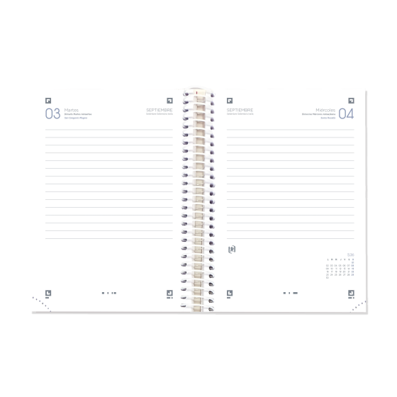 AGENDA ESCOLAR 2024-2025 NEVER GIVE UP TAPA EXTRADURA 8º DIA PAGINA COLORES SURTIDOS OXFORD 400185064