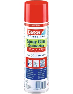 BOTE ADHESIVO INDUSTRIAL EXTRA STRONG SPRAY 500ML TESA 60022-00000-02