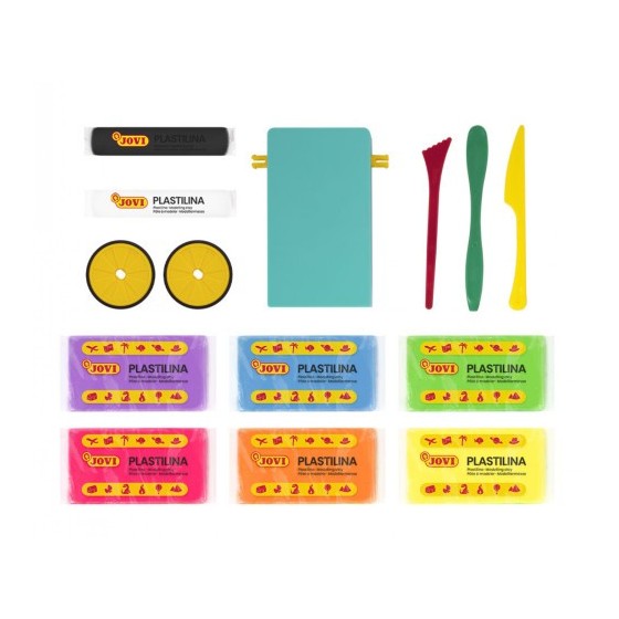 Jovi JT103 compuesto para cerámica y modelaje Set de utensilios para jugar con plastilina Colores surtidos 1 pieza(s)