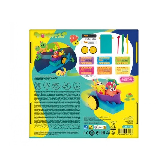 Jovi JT103 compuesto para cerámica y modelaje Set de utensilios para jugar con plastilina Colores surtidos 1 pieza(s)