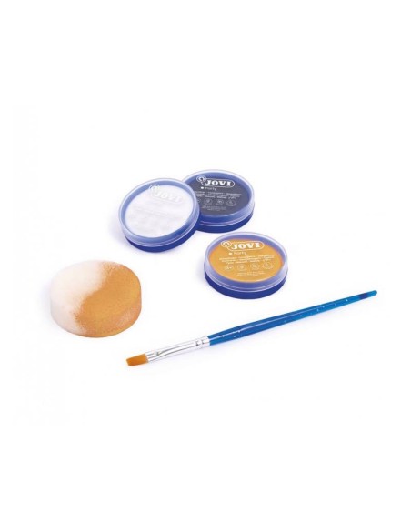 SET MAQUILLAJE ANIMALS 3 BOTES 8ML CREMA + ACCESORIOS JOVI 174AN