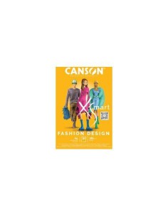 BLOC ENC 21X29,7 30H XSMART FASHION DESIGN 180G CANSON C32250P000