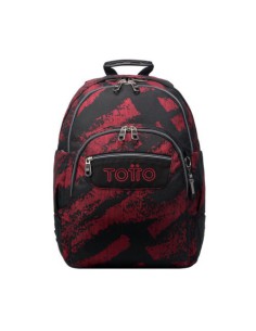 MOCHILA ESCOLAR TIZA ROJA - CRAYOLES TOTTO MA04ECO029-2310N-5C5 2