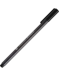 CAJA DE 10 ROTULADORES TRIPLUS FINELINER 334 ECO EDITION NEGRO STAEDTLER 334 R-9 2