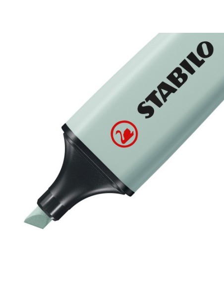 STABILO BOSS NatureColors marcador 6 pieza(s) Punta de cincel Negro, Bronce, Marrón, Verde, Gris, Verde claro