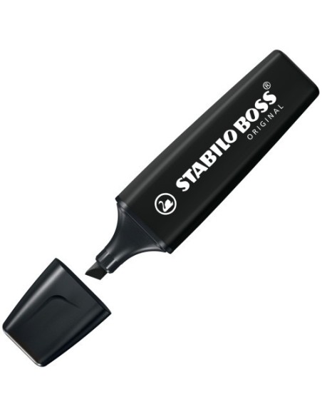 STABILO BOSS ORIGINAL NatureColors marcador 4 pieza(s) Punta de cincel Beige, Negro, Verde, Gris claro