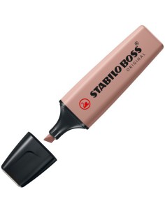 STABILO BOSS ORIGINAL NatureColors marcador 4 pieza(s) Punta de cincel Negro, Bronce, Marrón, Verde 2