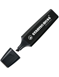 STABILO BOSS ORIGINAL marcador 1 pieza(s) Punta de cincel Negro (x10 unidades)