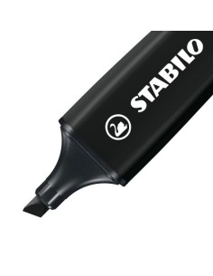 STABILO BOSS ORIGINAL marcador 1 pieza(s) Punta de cincel Negro (x10 unidades) 2