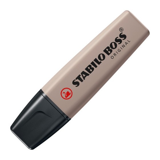 STABILO BOSS ORIGINAL NatureColors marcador 1 pieza(s) Punta de cincel Gris claro (x10 unidades)