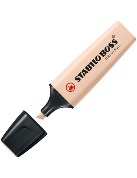 STABILO BOSS ORIGINAL NatureColors marcador 1 pieza(s) Punta de cincel Beige (x10 unidades)