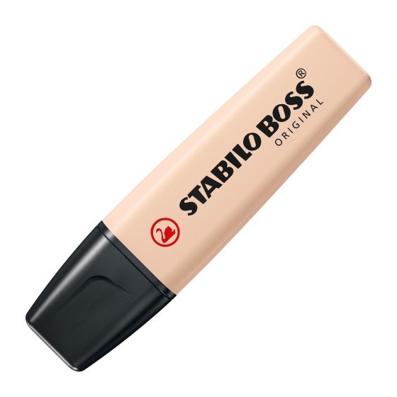 STABILO BOSS ORIGINAL NatureColors marcador 1 pieza(s) Punta de cincel Beige (x10 unidades)