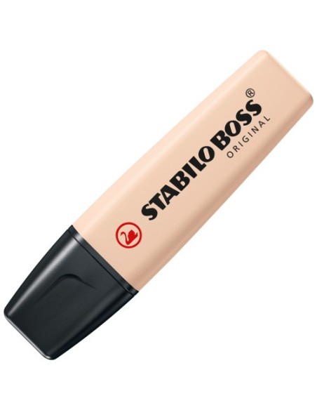 STABILO BOSS ORIGINAL NatureColors marcador 1 pieza(s) Punta de cincel Beige (x10 unidades)