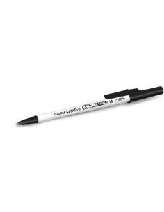 CAJA 50 BOLÍGRAFOS PAPER MATE KILOMÉTRICO PUNTA MEDIANA (1,0MM) TINTA NEGRA 80% PLÁSTICO RECICLADO PAPER MATE 2187701 2
