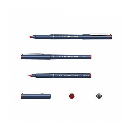 BOLÍGRAFO DE TRAZO FINO ERICHKRAUSE F-15, TINTA COLOR: ROJO ERICH KRAUSE 37067 (x12 unidades)